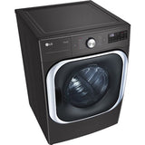 LG - 9.0 CF Mega Capacity Gas Dryer with Sensor Dry, Turbo Steam - DLGX8901B