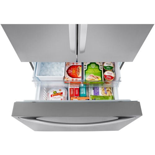 LG - 32 CF 3 Door French Door Refrigerator with Internal Water Dispenser - LRFLS3206S