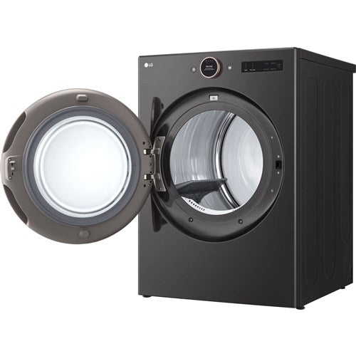 LG - 7.4 CF Ultra Large Capacity Electric Dryer w/ Sensor Dry and TurboSteam - DLEX6500B