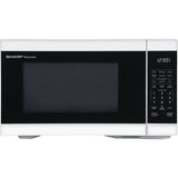 Sharp - 1.1 CF Countertop Microwave Oven - White ZSMC1161KW
