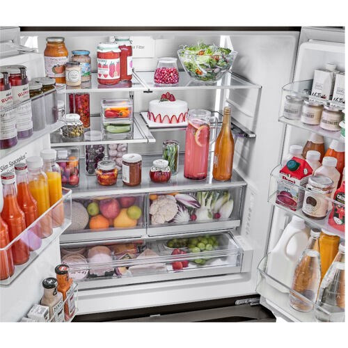 LG - 31 CF 3 Door French Door, Ice and Water with 4 Types of IceRefrigerators - LRYXS3106D