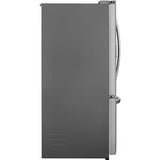 LG - 28 CF French Door, Ice and Water with Single Ice - LRFS28XBS