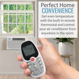 Keystone - 8, 000 BTU Heat and Cool Window Air Conditioner, R32 | KSTHW08B