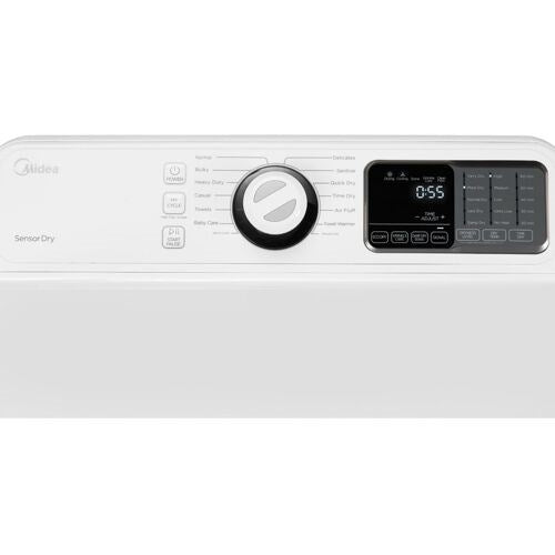 Midea - 7.5 CF Electric DryerDryers - MLE45N1BWW