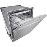 LG - 24" Top Control Dishwasher, 44dB, Smart WiFi, QuadWash Pro, Dynamic Dry - LDPS6762S