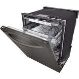 LG - 24" Top Control Dishwasher, 42dB, Smart WiFi, QuadWash Pro, Dynamic Dry - LDTH7972D