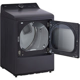 LG - 7.3 CF Gas Dryer, LCD Digital Dial Control, Wi-Fi, Easy Load, Steam - DLGX8601BE