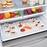 LG - 28 CF French Door, Ice and Water with Single Ice - LRFS28XBS