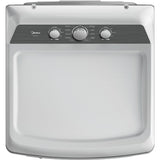 Midea - 6.7 CF Gas Dryer, Sensor DryDryers - MLTG41N1BWW