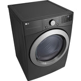 LG - 7.4 CF Ultra Large Capacity Electric Dryer with Sensor Dry, NFC Tag On - DLE3470M
