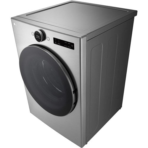 LG - 7.4 CF Ultra Large Capacity Electric Dryer w/ Sensor Dry and TurboSteamDryers - DLEX5500V