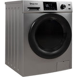 Magic Chef - 2.7 Cu Ft Washer Dryer Combo - MCSCWD27S5