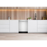 Sharp - 24" Dishwasher, 49 dBA, 3rd Rack - SDW6506JS