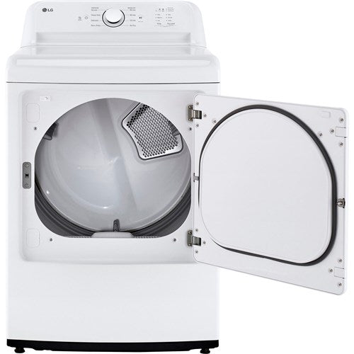 LG - 7.3 CF Ultra Large High Efficiency Electric Dryer - DLE6100W