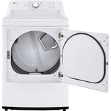 LG - 7.3 CF Ultra Large High Efficiency Electric Dryer - DLE6100W