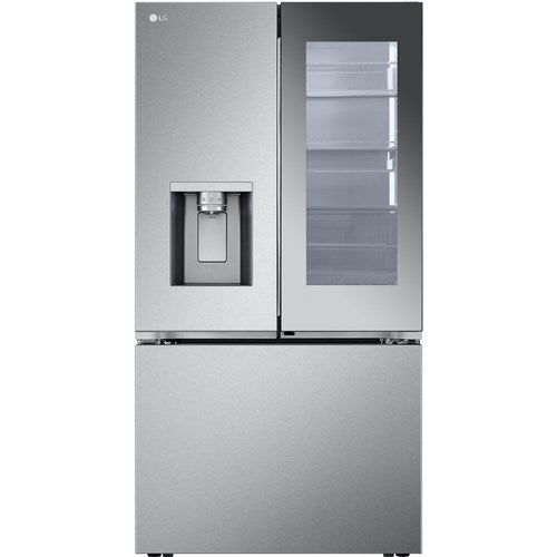 LG - 26 CF Counter Depth 3 Door French Door, Mirror InstaView DIDRefrigerators - LRYKC2606S