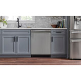 LG - 24" Top Control Dishwasher, 42dB, Smart WiFi, QuadWash Pro, Dynamic Dry - LDPH7972S