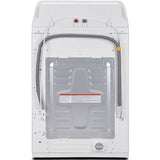 Midea - 4.4 CF Top Load Washer, Agitator, Stainless Tub - MLTW44A4BWW