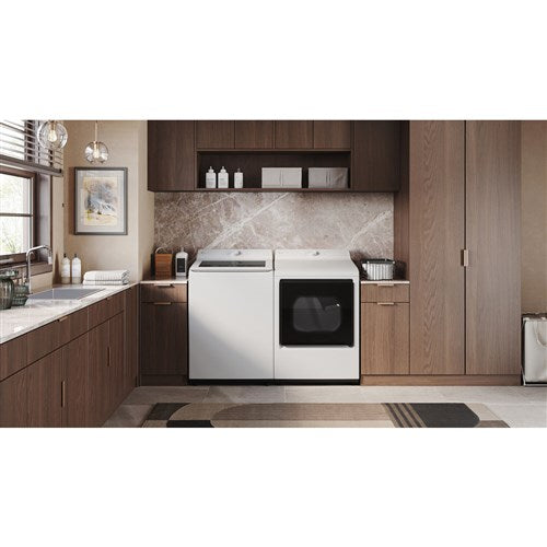 LG - 7.3 CF Electric Dryer, Wi-Fi, Easy Load, AI Sensor Dry - DLE8200W