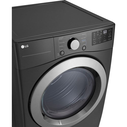 LG - 7.4 CF Ultra Large Capacity Electric Dryer with Sensor Dry, NFC Tag OnDryers - DLE3470M