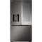 LG - 26 CF Counter Depth 3 Door French Door, Mirror InstaView DID - LRYKC2606D