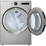 LG - 7.4 CF Ultra Large Capacity Electric Dryer w/ Sensor Dry and TurboSteamDryers - DLEX5500V