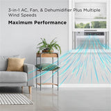 TCL - 8,000 BTU Smart Window Air Conditioner