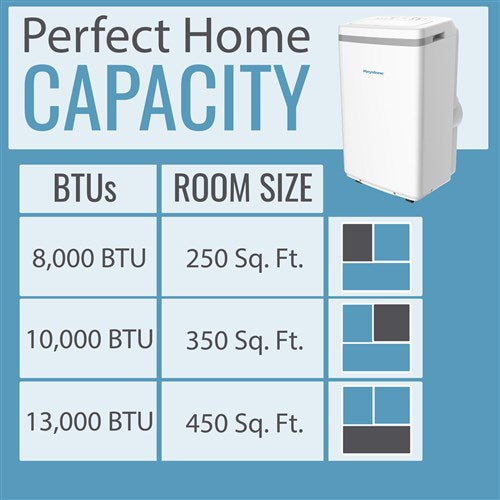 Keystone - 13000 BTU Portable Air Conditioner | KSTAP13MFC