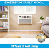 Emerson Quiet - 10000 BTU TTW Air Conditioner with Wifi Controls, 115V | EATC10RSE1T