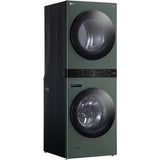 LG - 4.5 CF / 7.4 CF Gas Washtower with Center Control, TurboSteamLaundry Centers - WKGX201HGA