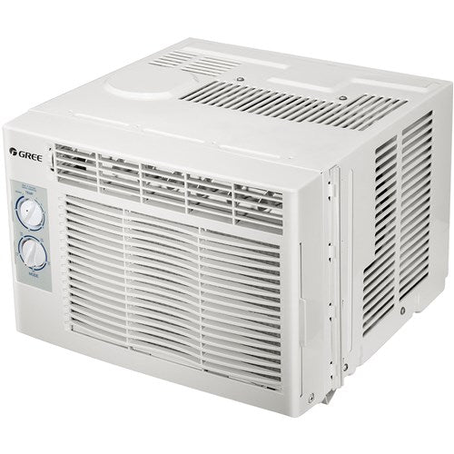 Gree - 5,000 BTU Window Air Conditioner with Mechanical Controls | GWA05BTM