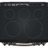 LG - 7.3 CF Smart Electric Double Oven Slide-In, ProBake, Convection, Air Fry - Electric Slide-in - LTEL7337D