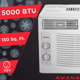 Amana Window/Wall Air Conditioners  | AMAP050CW