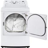 LG - 7.3 CF Ultra Large High Efficiency Gas Dryer - DLG7001W