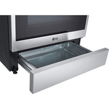 LG - 6.3 CF Dual Fuel Slide-In Range, ProBake Convection InstaView, Air FryDual Fuel Slide-in - LSDL6336F