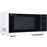 Sharp - 1.1 CF Countertop Microwave Oven - White ZSMC1161KW