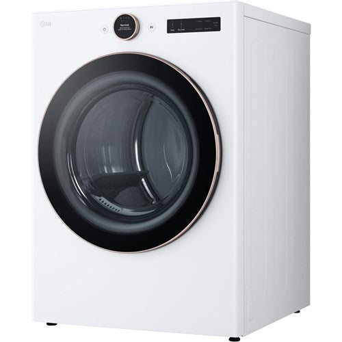 LG - 7.4 CF Ultra Large Capacity Gas Dryer w/ Sensor Dry, TurboSteam, Wi-Fi - DLGX6501W