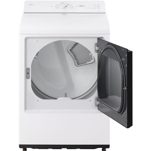 LG - 7.3 CF Electric Dryer, Wi-Fi, Easy Load, AI Sensor Dry - DLE8200W