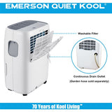 Emerson Quiet - 50 Pint Dehumidifier w/Wifi - EAD50SE1T