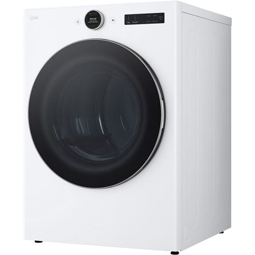 LG - 7.4 CF Ultra Large Capacity Electric Dryer w/ Sensor Dry and TurboSteamDryers - DLEX5500W