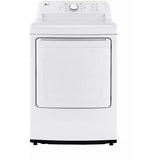 LG - 4.1 CF Top Load Washer (WT6105CW) & 7.3 CF Gas Dryer (DLG6101W) - WT6105CW-G-KIT