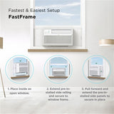 TCL - 12,000 BTU Smart Inverter Window Air Conditioner