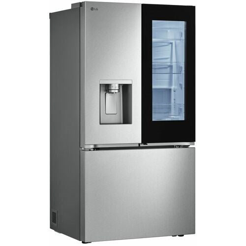 LG - 31 CF Standard Depth Max InstaView DID French Door with Dual Ice - LF31S6360S
