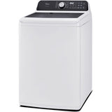 Midea - 4.4 CF Top Load Washer, Agitator, Stainless Tub - MLTW44A4BWW