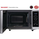 Sharp - 1.4 CF Countertop Microwave Oven, Orville Redenbacher's CertifiedMicrowaves - SMC1464HS