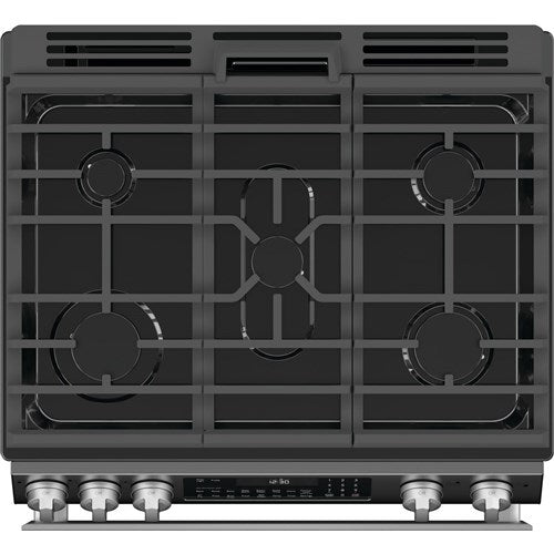 Sharp - 6.1 CF / 30" Gas Slide-In Range, Convection, AirFry - SSG3065JS