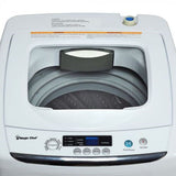 Magic Chef - 0.9 cu. ft. Compact Topload Washer Wash Machines - MCSTCW09W2
