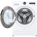 LG - 4.5 CF Ultra Large Capacity Front Load Washer with AIDD, Steam, Wi-FiWash Machines - WM5500HWA