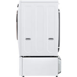 LG - 4.5 CF Front Load Washer (WM4000HWA) & 7.4 CF Gas Dryer (DLGX4001W) - WM4000HWA-G-KIT