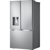 LG - 26 CF Counter Depth 3 Door French Door, Ice and Water w/ 4 Types of IceRefrigerators - LRYXC2606S